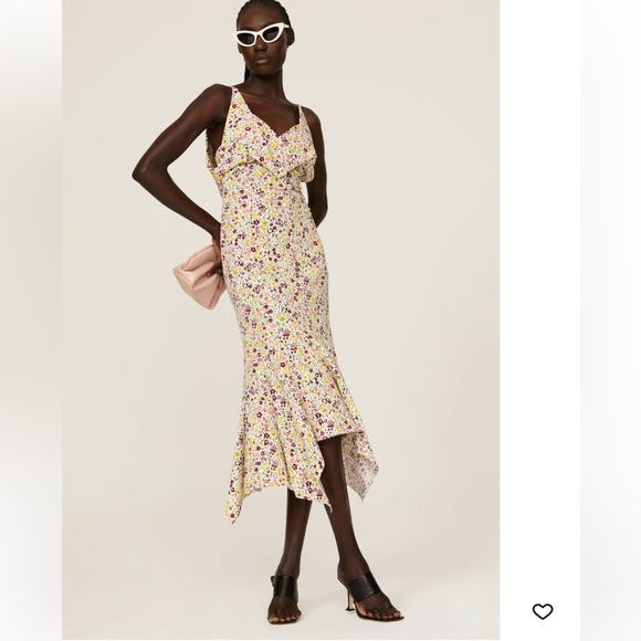 Philosophy di Lorenzo Serafini Dresses & Skirts - Philosophy de Lorenzo Serafini - Floral Handkerchief Dress